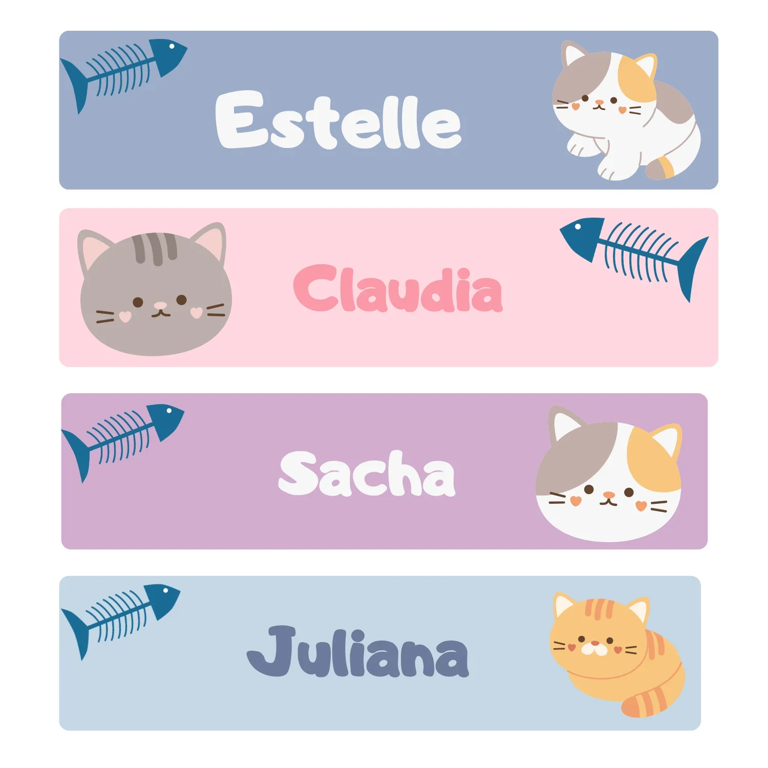 80 шт. водонепроницаемые именные этикетки для детей персонализированные наклейки