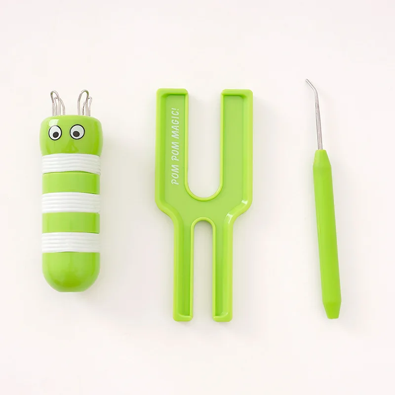 3 шт. набор для изготовления помпонов вязальные поделки вязальная машина шариков