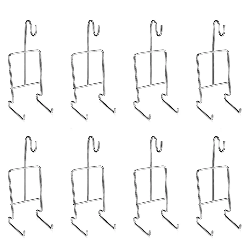 

8Pcs Tea Cup And Saucer Display Stand Holder Tea Cup Holder Display Coffee Mug Organizer
