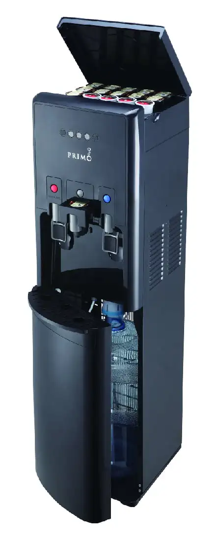 

Htrio Coffee K-Cup Water Dispenser Bottom Loading, Hot/Cold Temperature, Black
