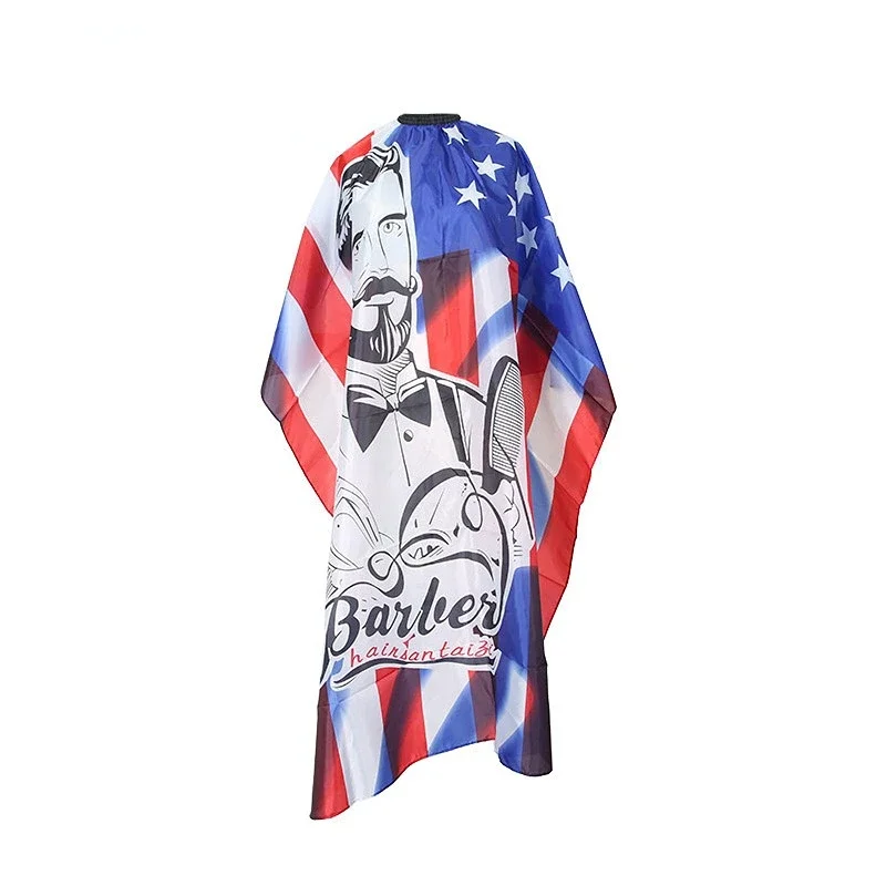 

Профессиональная Красивая Искусственная ткань для парикмахерской, фартук, водонепроницаемая ткань для стрижки волос