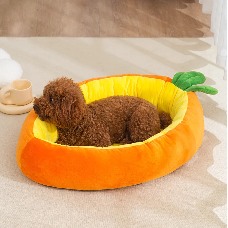 Creative Pet Dog Bed Super Soft Kennel for Autumn Winter Cushion Pet Mat Sleeping Sofa Cat Accessories Pet Products 2023 New