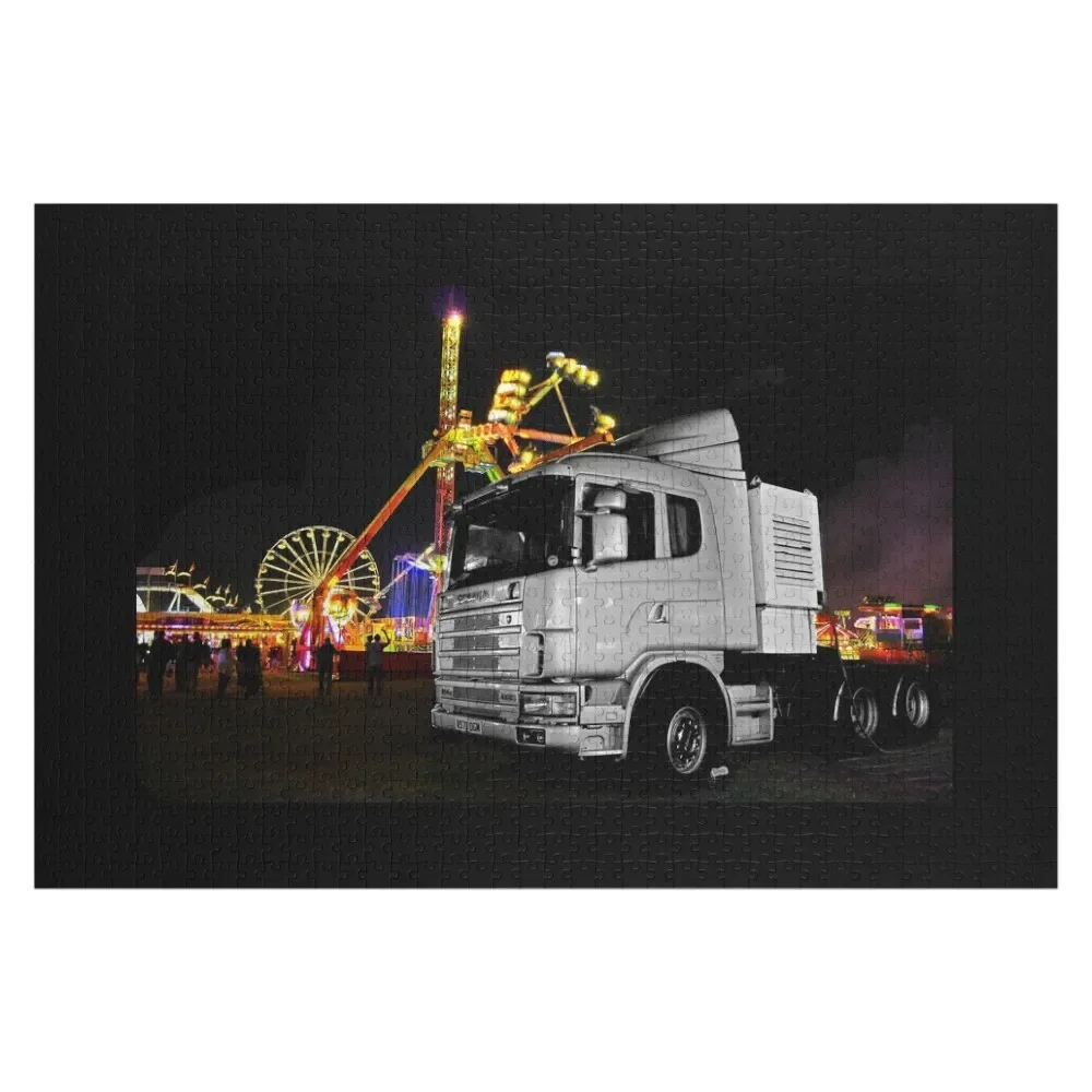 Пазл Truck n Rides Works Of Art Детская игрушка на заказ персонализированная деревянная