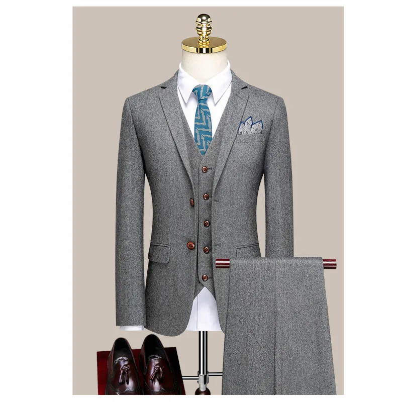 

Индивидуальный пошив, свадебное платье для жениха, Блейзер, костюмы, брюки, деловые высококачественные классические брюки, бриджи