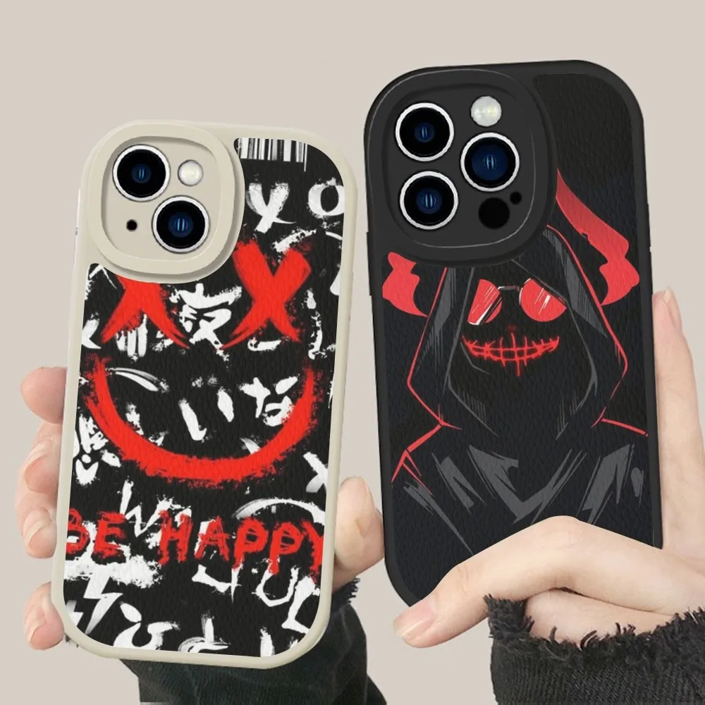

Devil Bad Boy Phone Case Hard Leather For iPhone 14 13 12 Mini 11 14 Pro Max Xs X Xr 7 8 Plus Fundas
