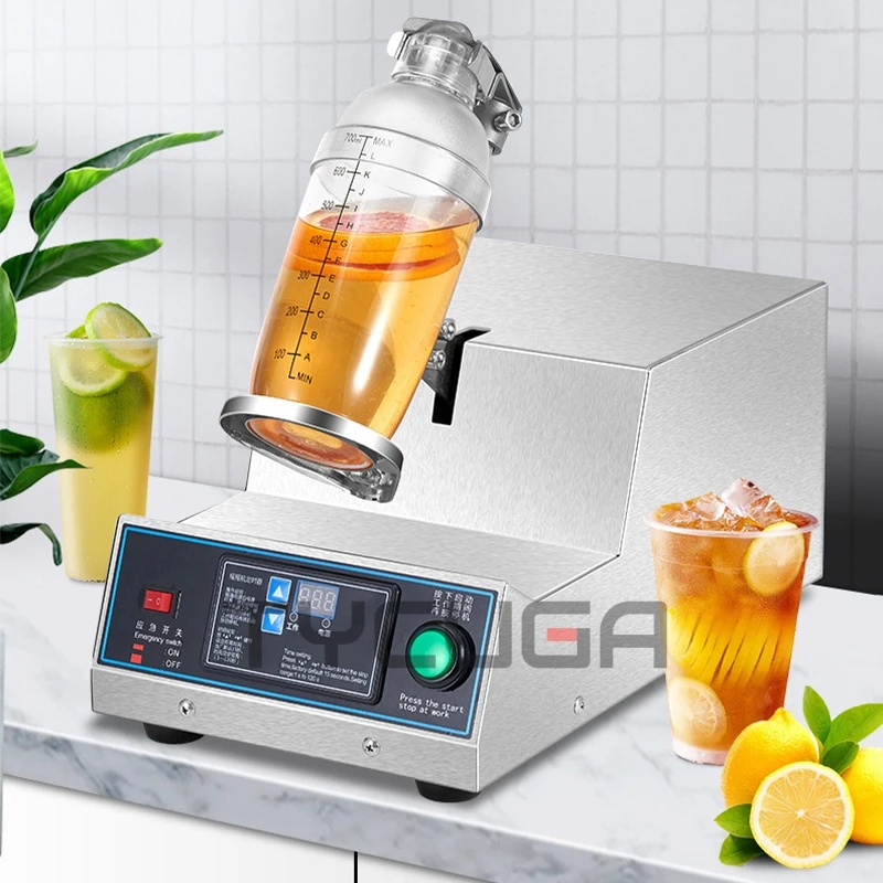 Коммерческий шейкер для пузырькового чая Boba с одной головкой жемчужный молоком