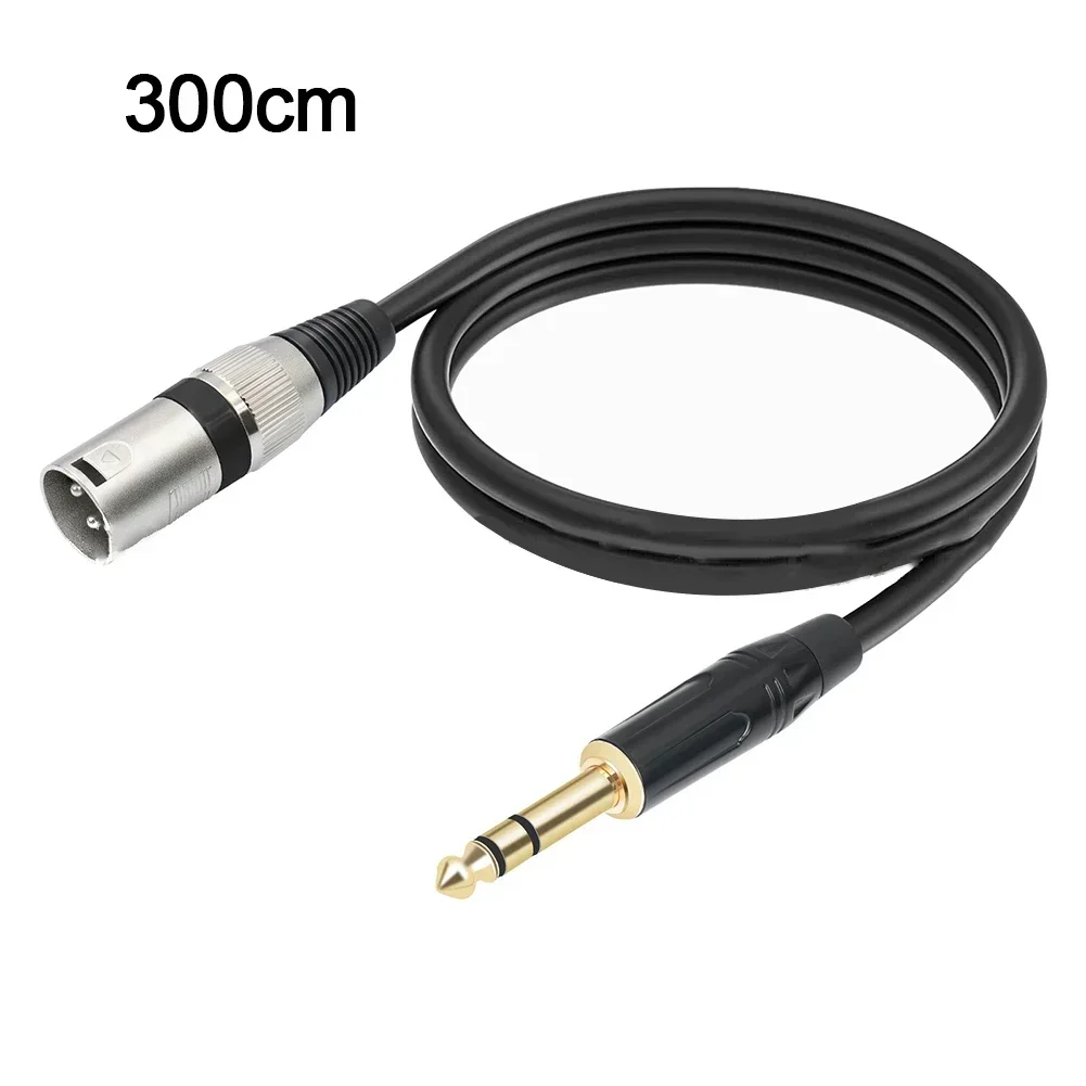 Kabel audio stereo TRS męski kabel mikrofon utleniający opakowanie zawartość części nazwa wsparcie zasilania przeciwzakłóceniowe