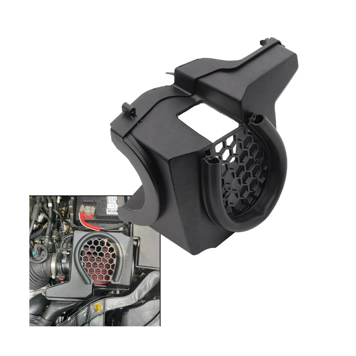 Впускной фильтр для Ford Focus ST RS Kuga 2012-2018 2014 защитная впускная Крышка впускного