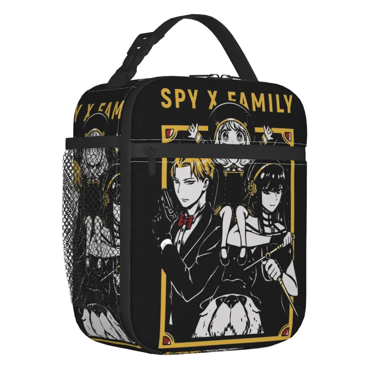 

Spy X Family Loid Forger Manga Anime Resuable Lunch Box Leakproof Cooler Thermal Food Insulated Lunch Bag Kids School Children
