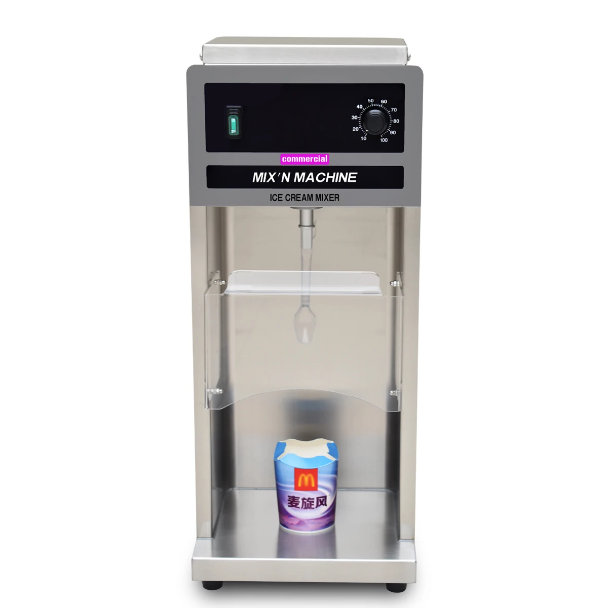 

Soft Ice Cream Mixer Frozen Dessert Mixer Mcflurry machine Oreo cyclone Commercial Ice cream shop Restaurant equipment
