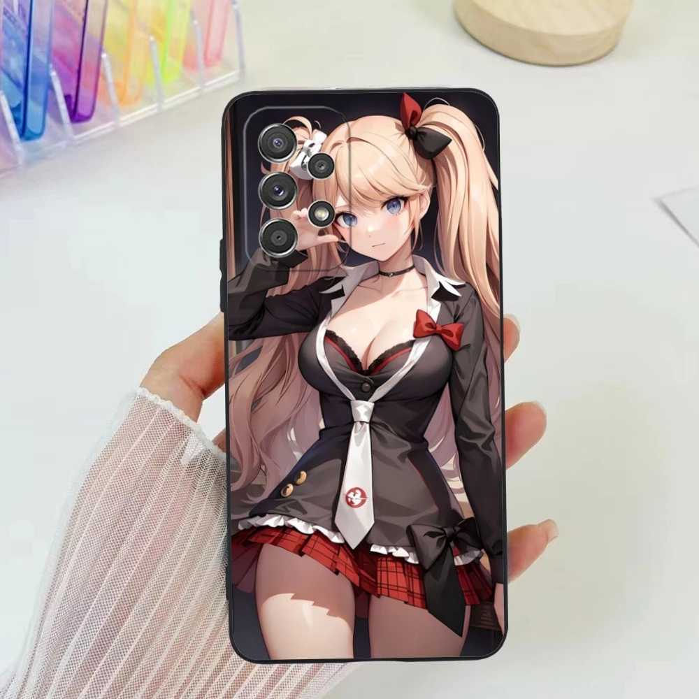 Чехол для сотового телефона джунко эношима Danganronpa Samsung Galaxy Note 20 10 Plus Ультрачерный