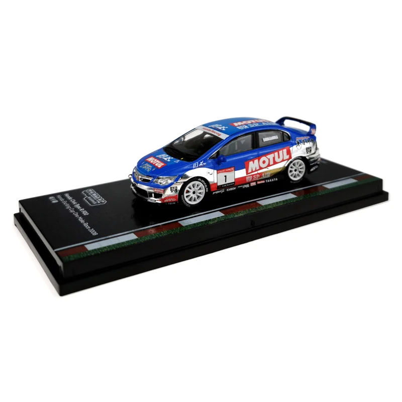 

Tarmac Works TW Малайзия + Индонезия специальное издание 1:64 Honda Civic FD2 Тип R № 1 коллекционный подарок орнамент