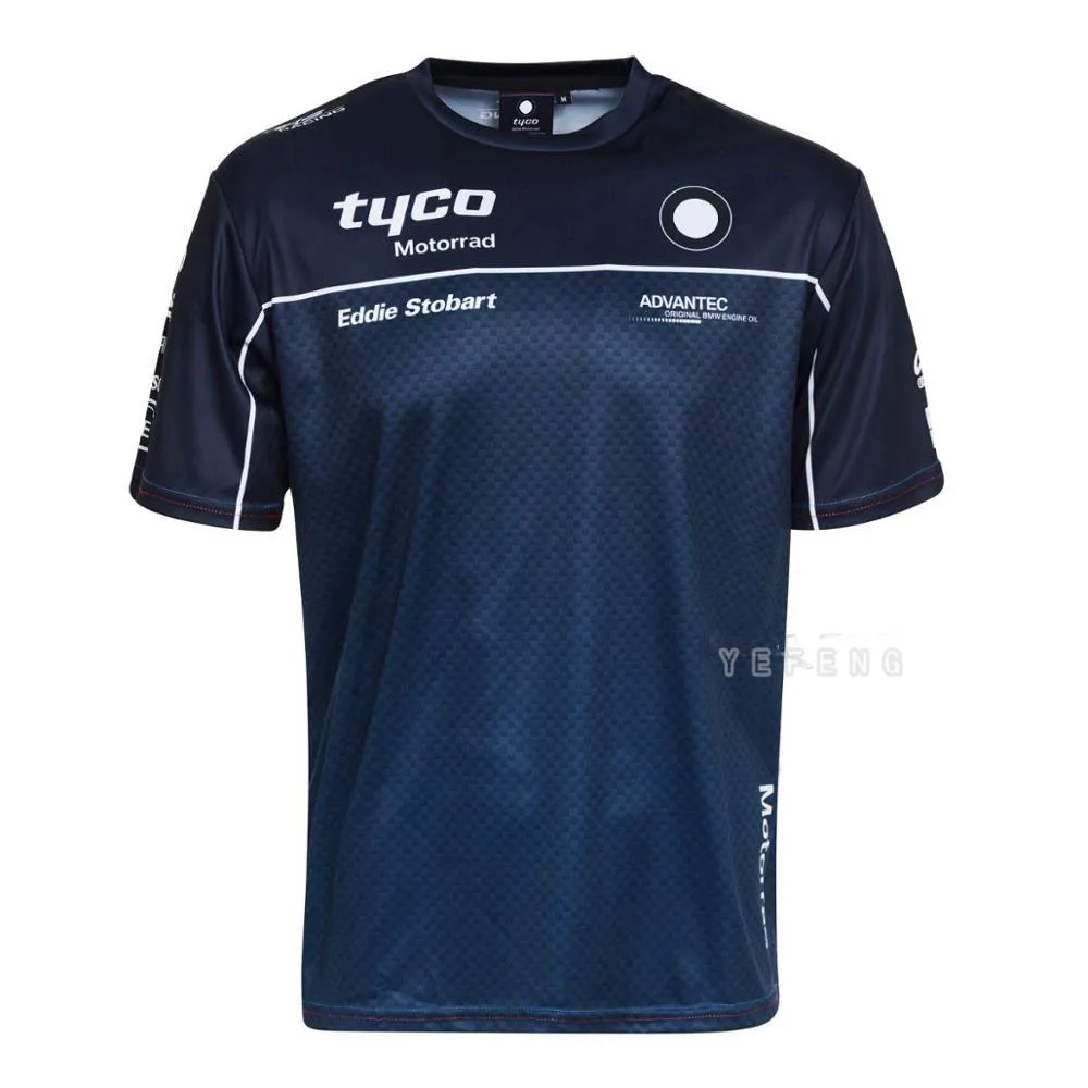 Enlarge 2021  Motorrad Motorsport TAS Racing Tyco Motorcycle Quick Dry Tour Trip Sport Motocross Men's Short Sleeve T-Shirts
