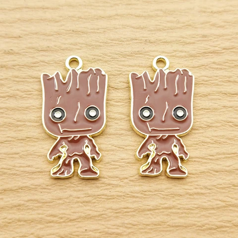 10 Упаковок, Подвески Marvel Для Изготовления Ювелирных Изделий, Эмалированное Ожерелье, Браслет, Серьги, Аксессуары, Сделай Сам