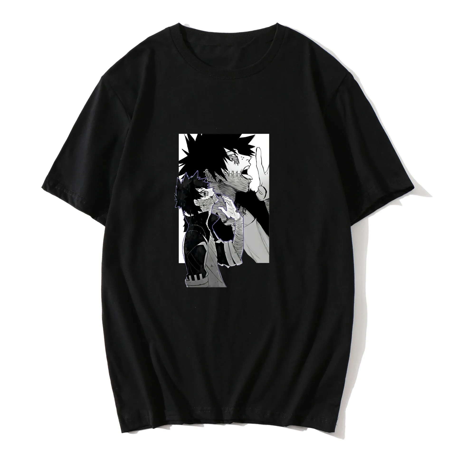

Anime Shoto Todoroki My Hero Academia T-Shirt Vintage Graphic Tshirt Men Novelty Cotton T Shirt Streetswear