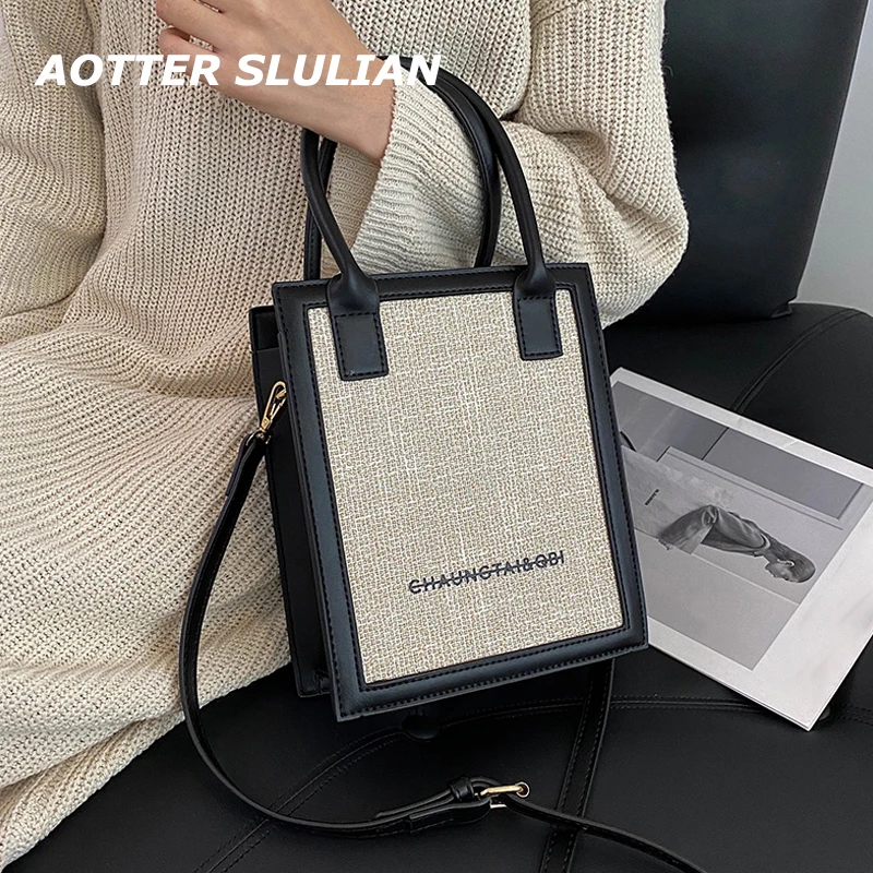 

Exquisite Messenger Totes Minority Design Single-Shoulder Bag Women's Fabric Weave Handbags For A Certain Number of Dropshipping