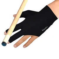 snooker billiard glove breathable billiard finger cover pool snooker cue sport glove high elasticity 3 fingers glove for
