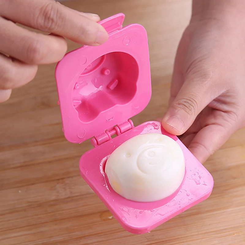 

6/8 Pcs Boiled Egg Mold DIY Egg Ring Mould Bento Cutter Decoratin Rice Ball Japanese rRice ball mould