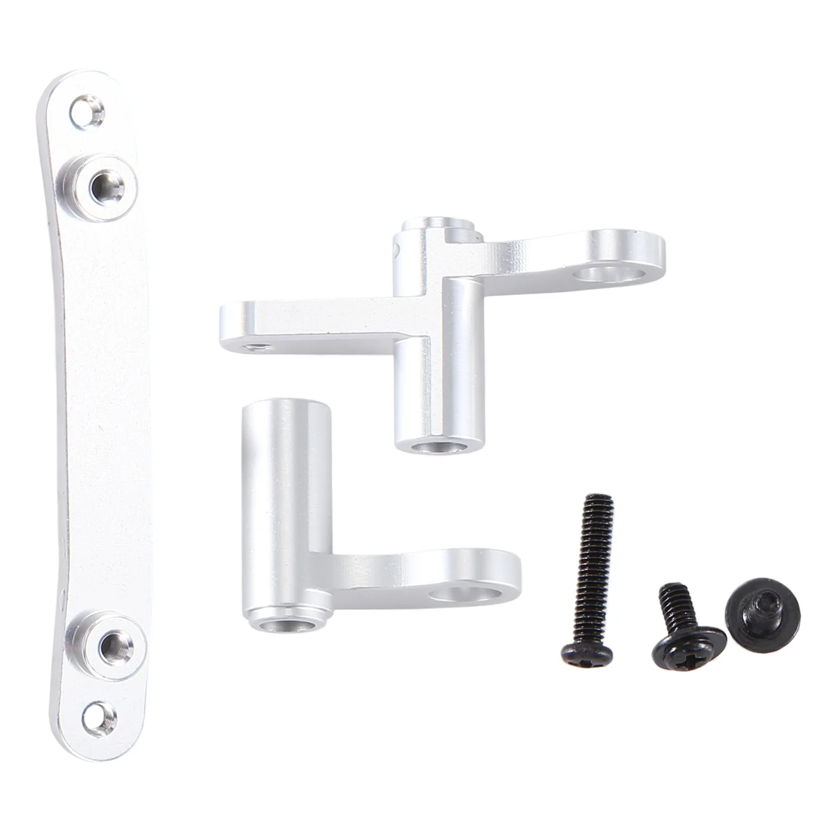 

Подходит для SCY1/16 автозапчасти и аксессуары для пульта дистанционного управления обновление и модификация металлических деталей руля серебристый