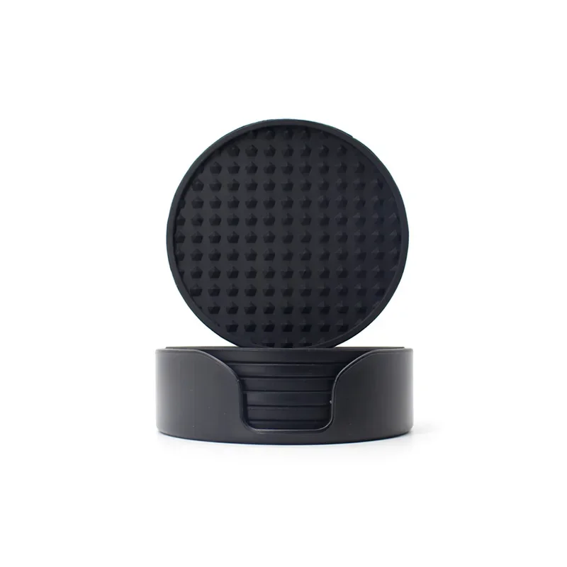 

Силиконовые подставки для напитков с держателем