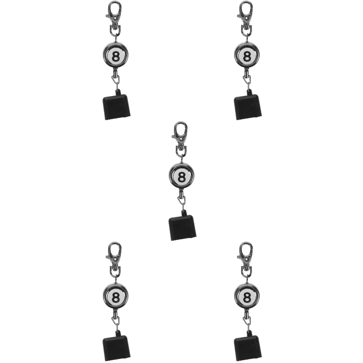 

5 штук, аксессуары для бильярда, держатель для мелов для бассейна, выдвижной держатель для шоколада, карманные принадлежности из черного никеля