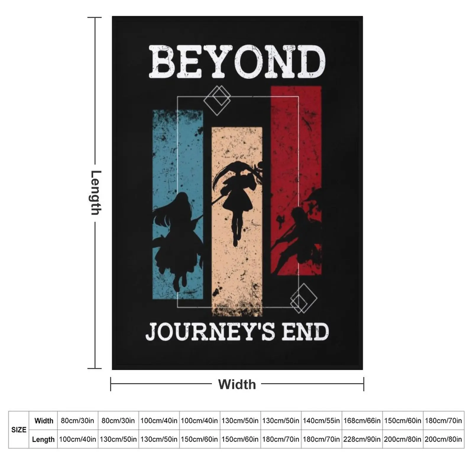 Frieren — все основные персонажи Party с папоротником и Старкой из Sousou no Anime SNF-168 Плед