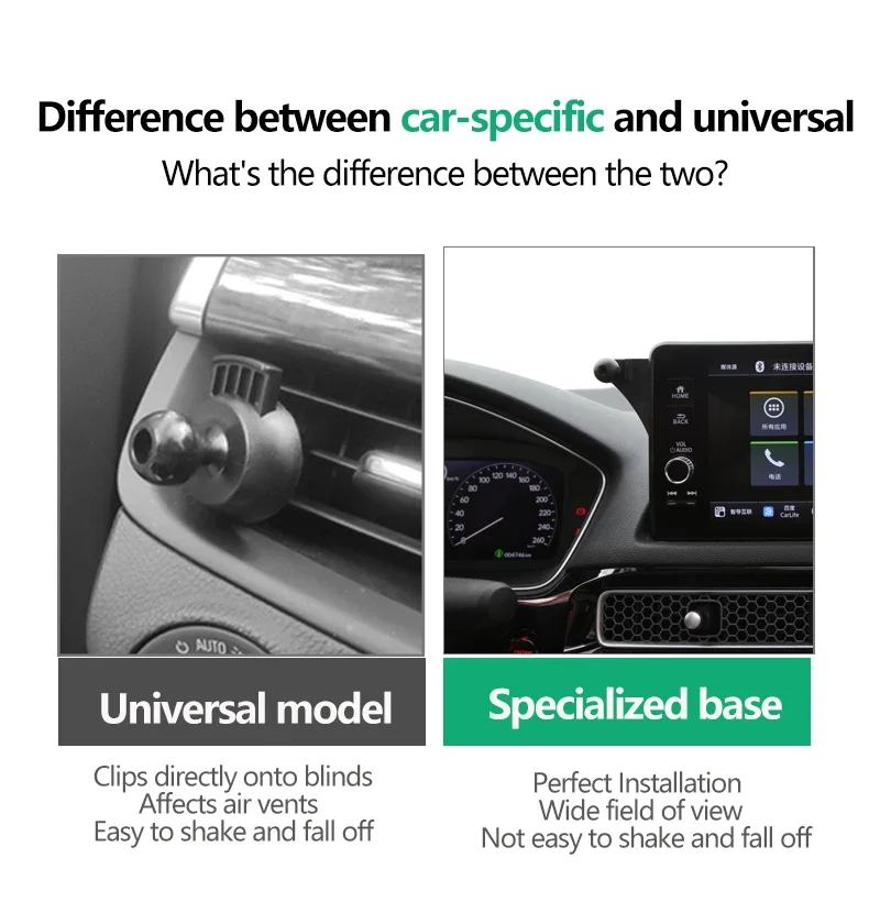 Автомобильный держатель для телефона навигационный экран фиксированный зажим