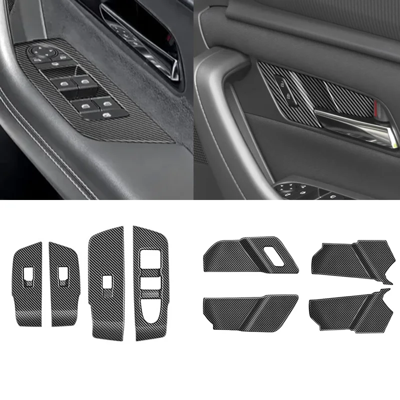 

Аксессуары для интерьера RHD для Mazda CX-60 CX 60 20222023 2024, переключатель оконного стекла, крышка дверного подлокотника, ручка, крышка чаши