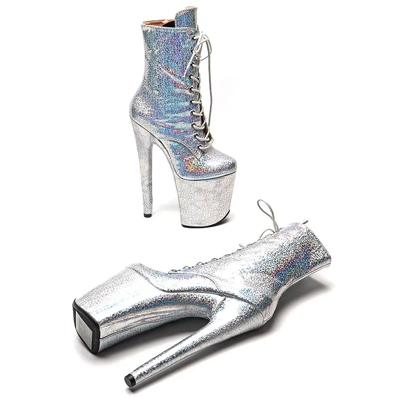 LAIJIANJINXIA/Новинка 20 см/8 дюймов женские современные ботильоны на платформе и