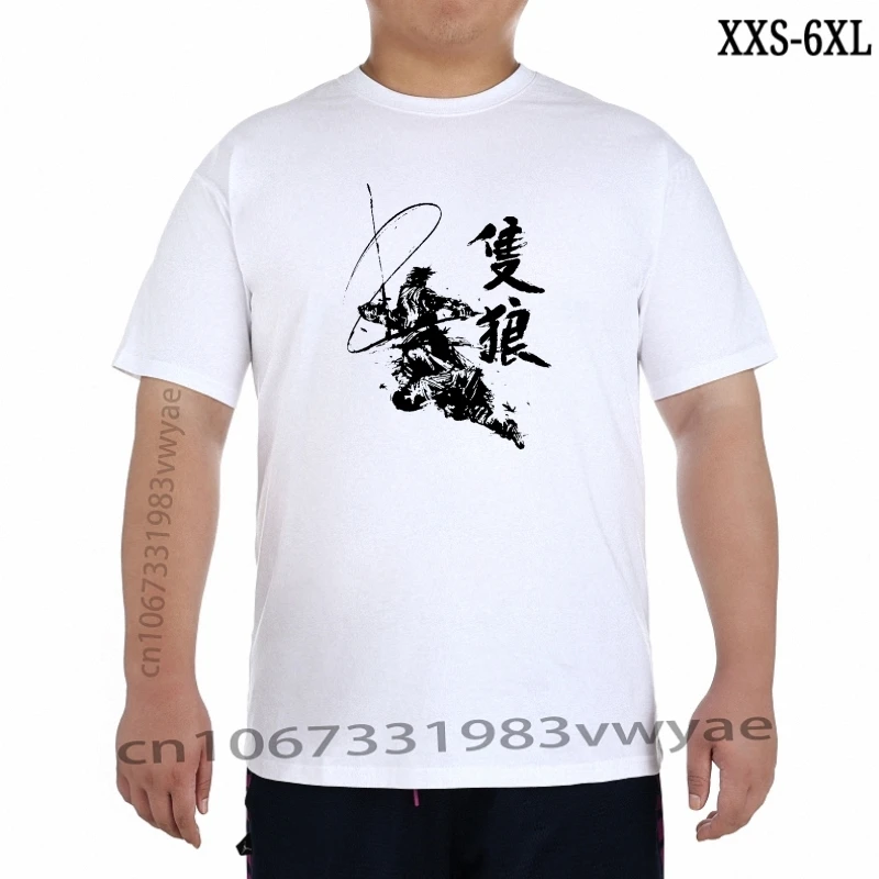 Men' T Shirt Sekiro Shadow Die Twice Awesome Artwork Printed Men Tshirt Hip Hop Streetwear New Arrival Male Clothes