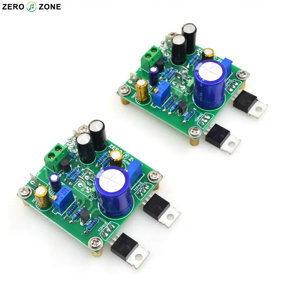 

Free Shipping 2pcs Mini Classical Version Of Tip41c Jlh1969 Class A Dual Channel Audio Amplifier Diy/finished Board 12-24vdc
