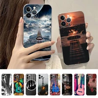 instrument guitar piano phone case for iphone 14 11 12 13 mini pro xs max cover 6 7 8 plus x xr se 2020 funda shell