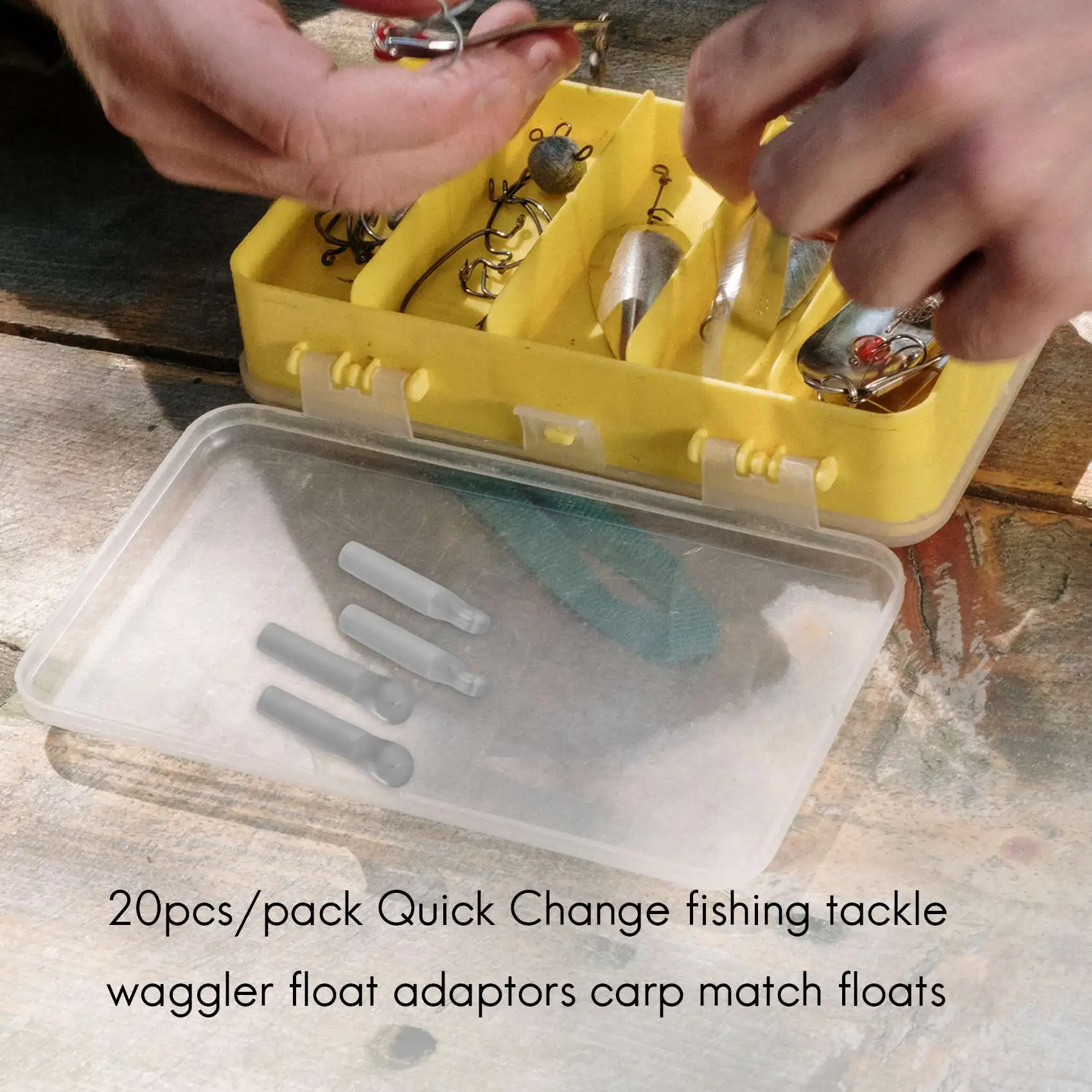 20 шт./упаковка Быстросменные рыболовные снасти