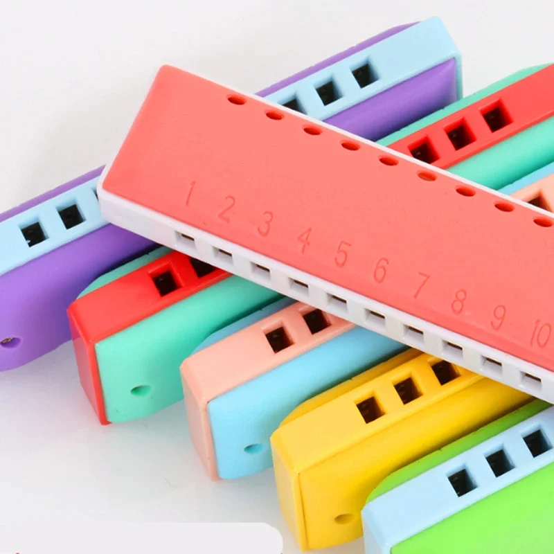 10-луночная губная гармошка Kongsheng детская блюз Gaita De Boca рот орган образовательный