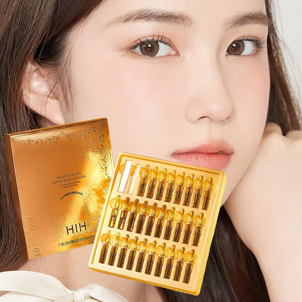 

Anti Wrinkle Essence 6 Active Peptides Pure Collagen 1kit Facial Skincare Smooth Easy Moisturizing Lighting Refreshing Abso N9Y4