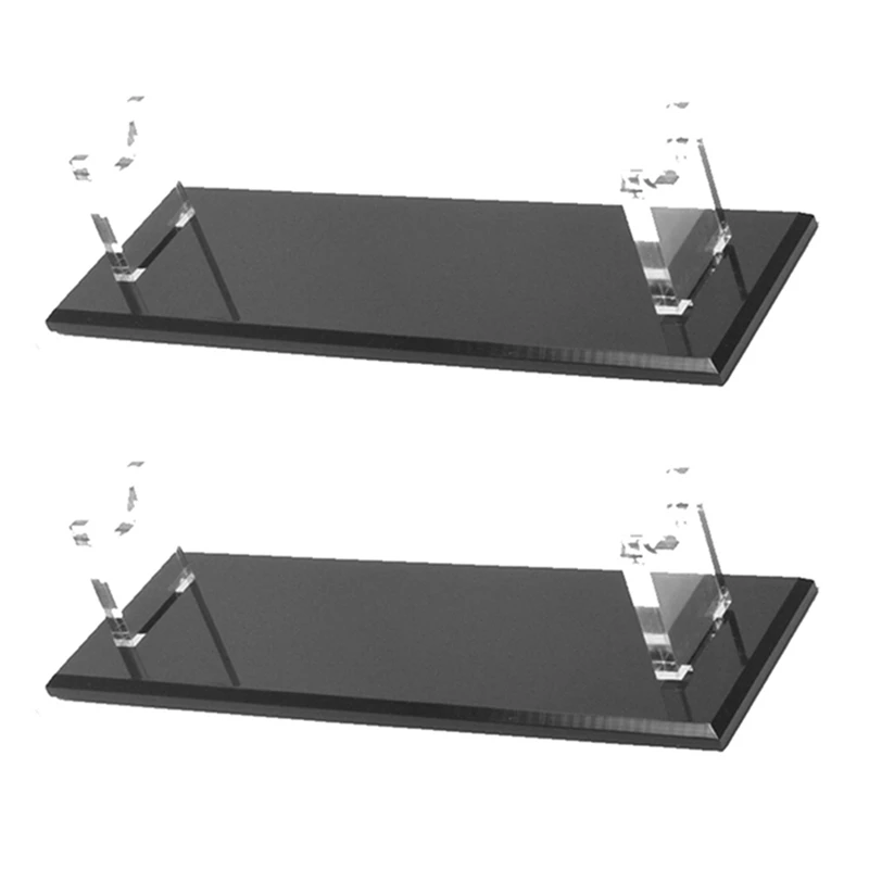 

2X Acrylic Lightsaber Stand Acrylic Display Stand Decorative Sword Display Holder Rack For Display The On The Desktop A