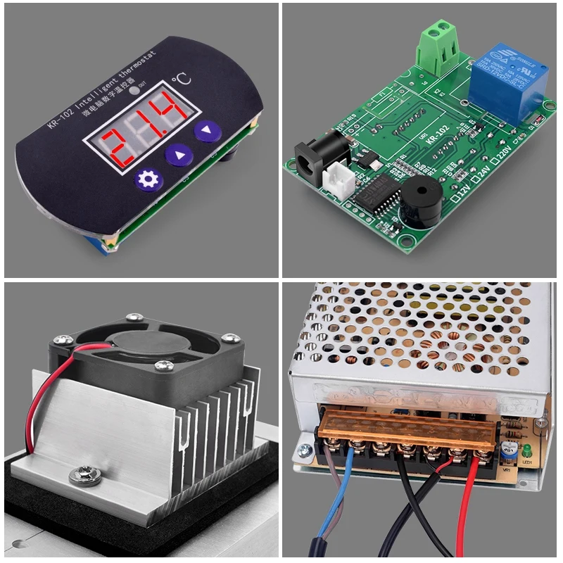 Комплект охладителя Пельтье сделай сам 12 В полупроводниковый охладитель система