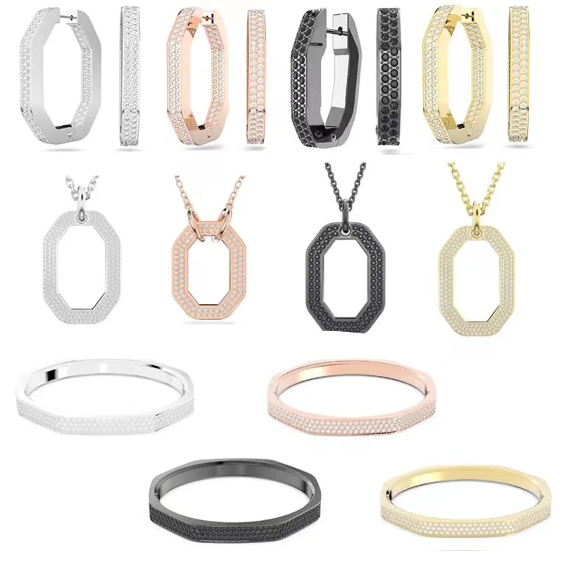 

Оригинальное ожерелье 1:1 SWAN 2023 с логотипом, новые модные серьги, романтичные подарки, бесплатная доставка