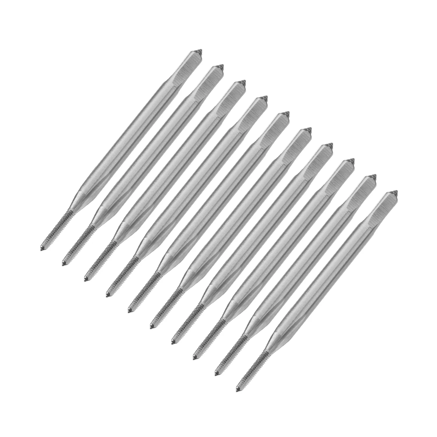 

New 1pcs/10pcs Machine Tap M1 ~ M2.6 x0.45mm Metric Screw Thread High Speed Steel Machine Tap Machine Drive For Metalworking