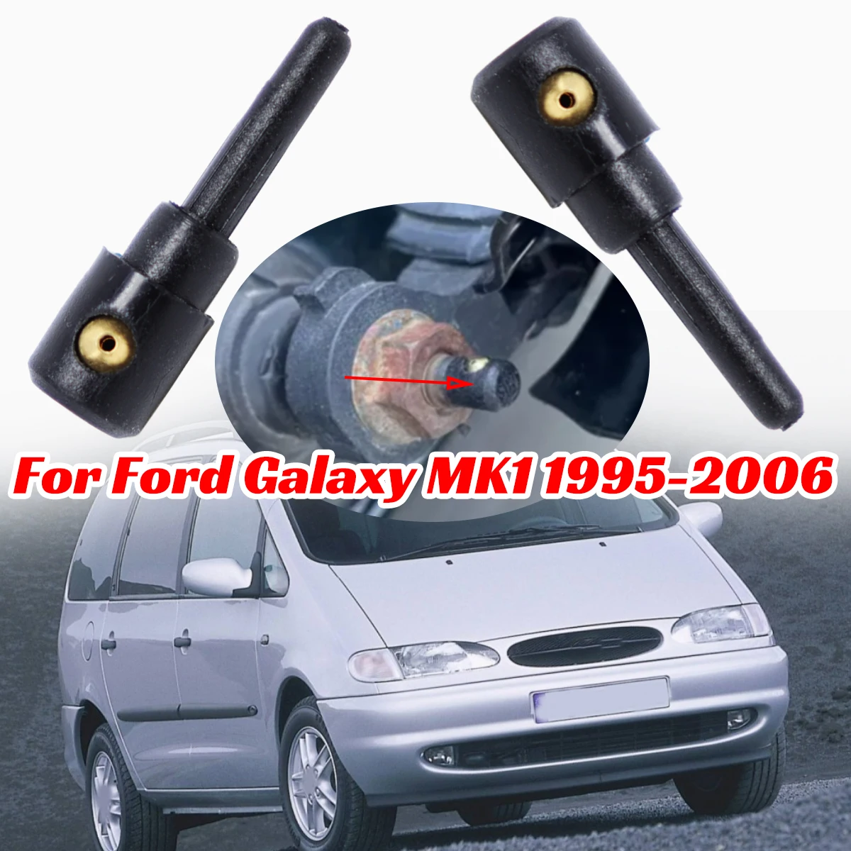 

Для Ford Galaxy MK1 1995-2006 гг., форсунка омывателя заднего стеклоочистителя, распылитель ветрового стекла, лобовое стекло 6Q6 955 435, аксессуары для рычагов