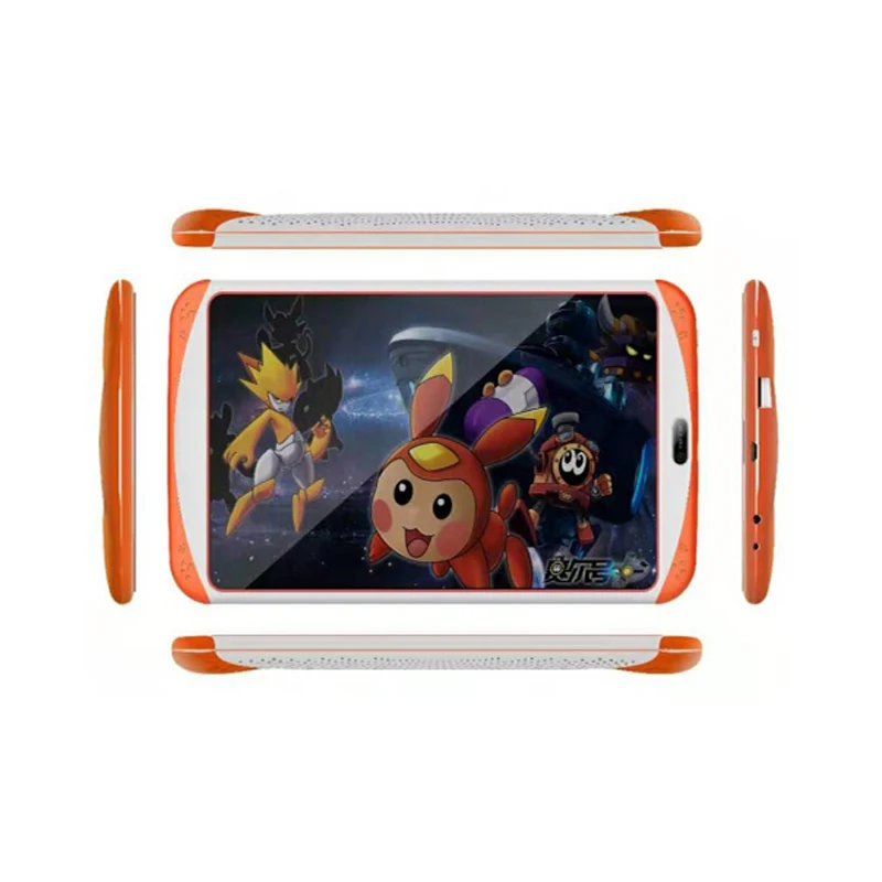 

Fast delivery 2022 New Best seller 7 Inch LCD Writing TOUCH Gifts or orange Android 9.0 KIDS Tablet