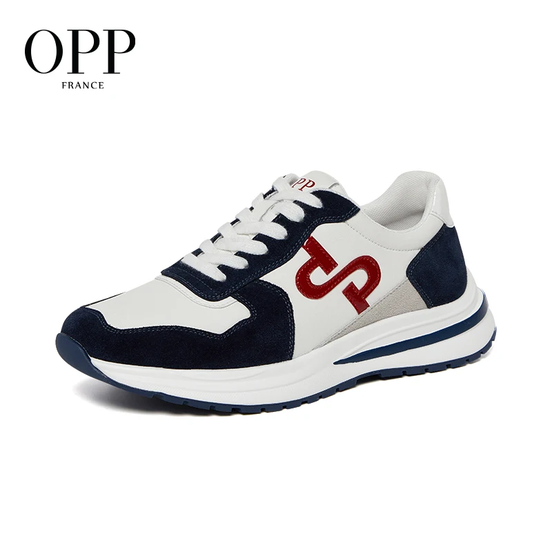 OPP 2023 New Sneakers High-end 574 Genuine Leather Sports Sneakers Balance Fashion Zapatillas Hombre Luxury Design Men
