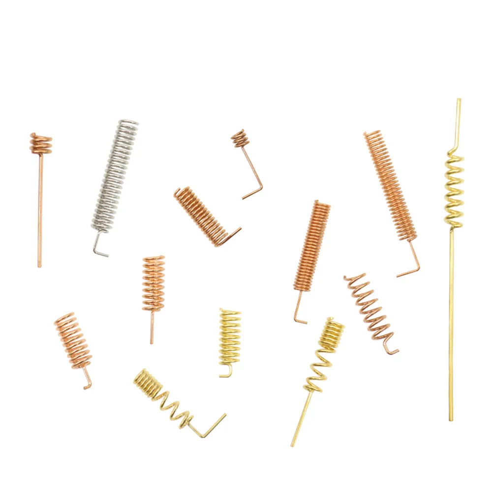 

Taidacent 10PCS GSM 2.4G 4G 470mhz 315mhz 868mhz 915mhz Built-in PCB Soldering Copper Spring Antenna Spiral Coil Winding Antenna
