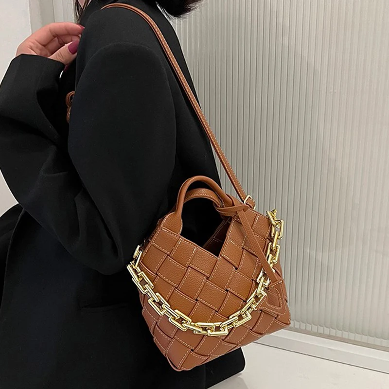 

Новая Вязаная плетеная цепочка для женщин, женские сумки через плечо, композитные Сумки на одно плечо, женские сумки, сумки-тоуты, кошелек, р...