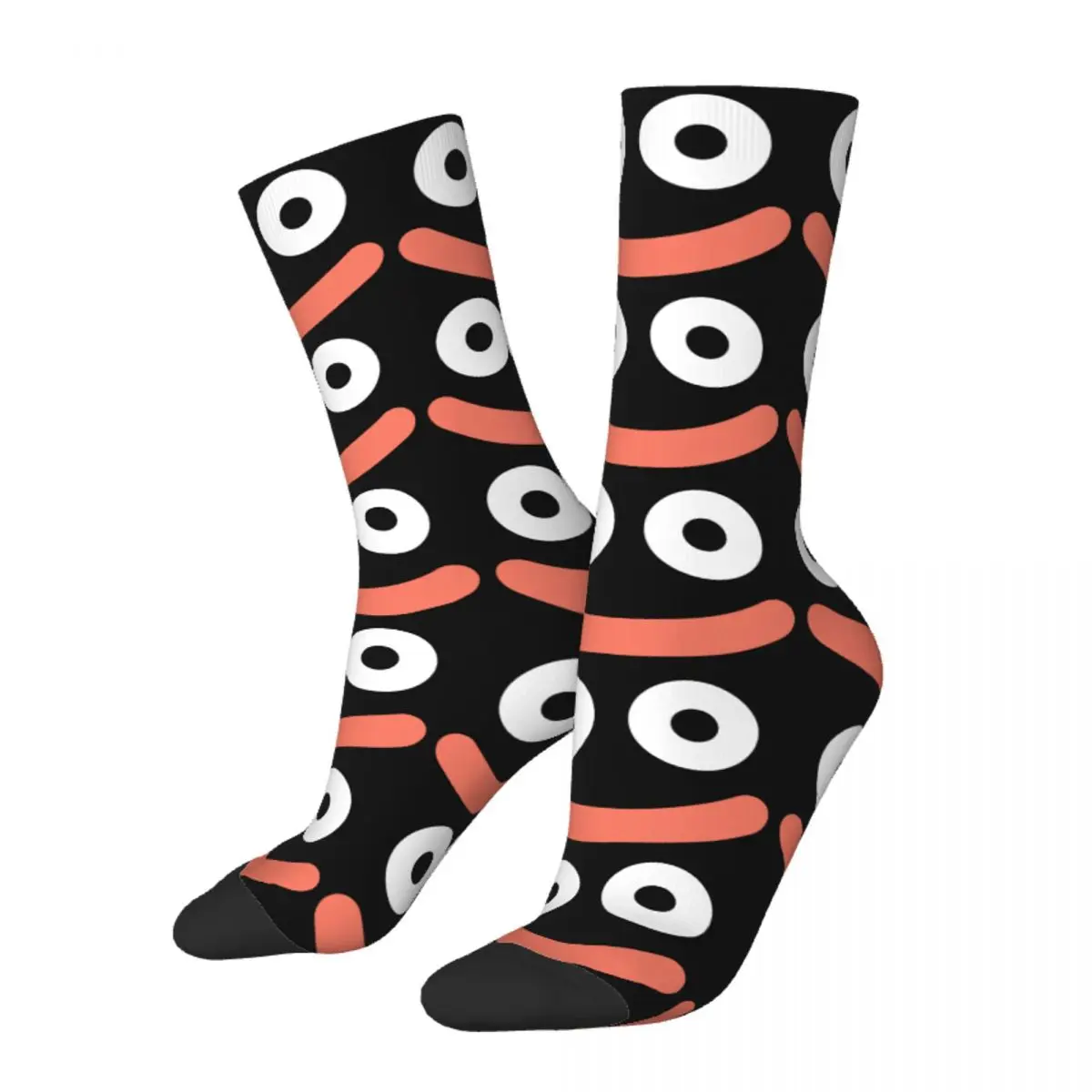 

Funny Happy Men's Socks Slime Face Vintage Harajuku Dragon Quest Hip Hop Novelty Seamless Crew Crazy Sock Gift Printed