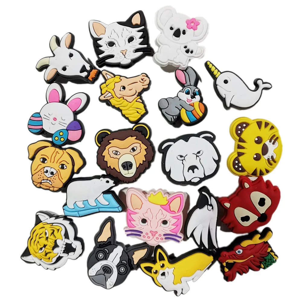 

Shoe Charms Decorations Fits for Crocs Accessories Animal Pins Buckle Boys Girls Kids Women Teens Christmas Gifts Party Favors