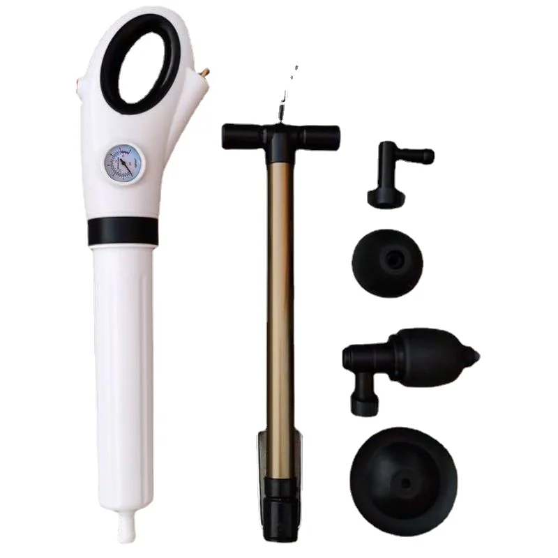 

Плунжер для унитаза высокого давления для разблокировки труб и стоков-одностворчатый раствор для домашнего использования