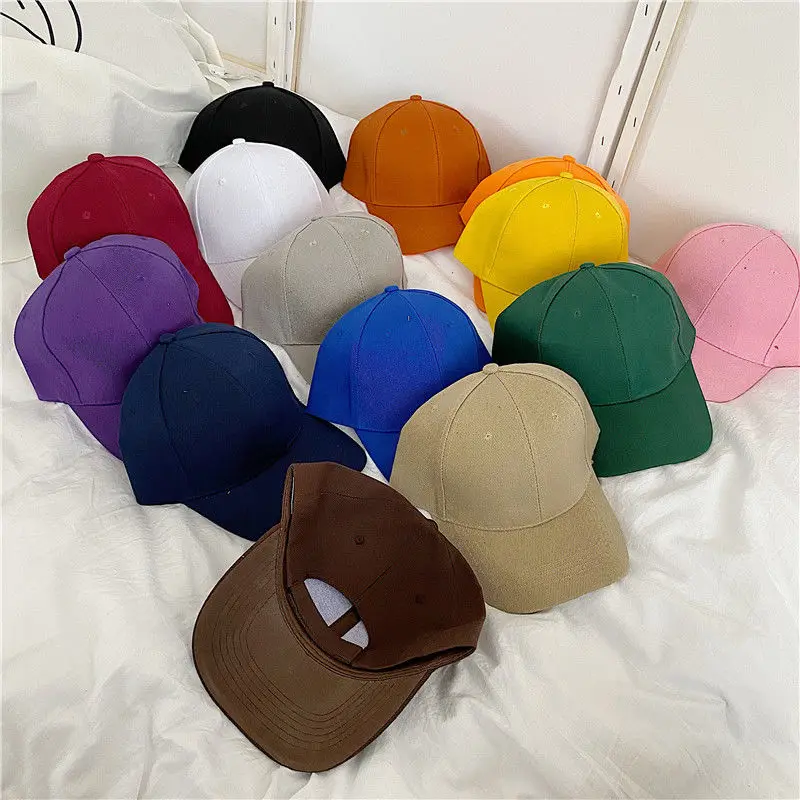High Quality Adjustable Solid Color Baseball Hat Outdoor Sports Sun Cap for Women Men Fashion Snapback Hip Hop Caps Unisex Hats 4 High Quality Adjustable Solid Color Baseball Hat Outdoor Sports Sun Cap for Women Men Fashion Snapback Hip Hop Caps Unisex Hats 4