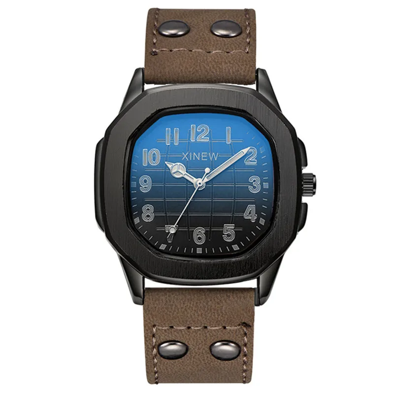 Мужские брендовые дешевые часы XINEW студенческие модные повседневные спортивные