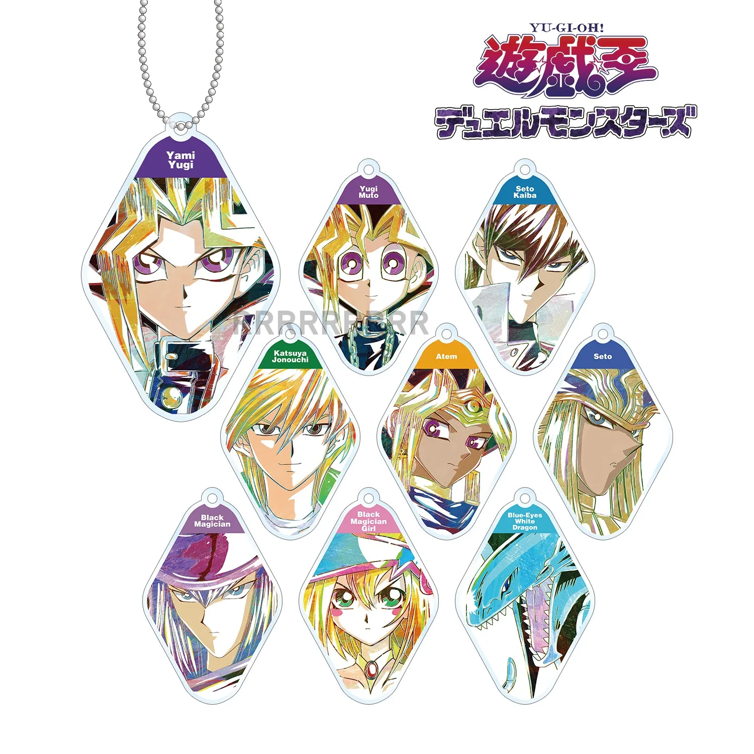 Аниме YuGiOh Yu-Gi-Oh! Брелок кукла черная волшебная девушка Yami юги Муто искусственная акриловая фотография для подарка